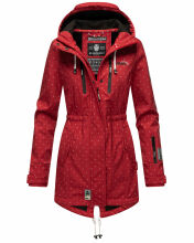 Marikoo Zimtzicke Damen Softshelljacke Zimt-Rot-wp-Gr.XS