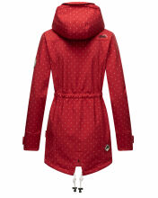 Marikoo Zimtzicke Damen Softshelljacke Zimt-Rot-wp-Gr.XS