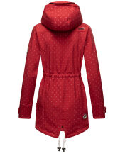 Marikoo Zimtzicke Damen Softshelljacke Zimt-Rot-wp-Gr.S