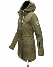 Marikoo Zimtzicke Damen Softshelljacke Zimt-Olive-wL-Gr.S