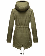 Marikoo Zimtzicke Damen Softshelljacke Zimt-Olive-wL-Gr.S
