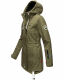 Marikoo Zimtzicke Damen Softshelljacke Zimt-Olive-wL-Gr.S