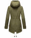 Marikoo Zimtzicke Damen Softshelljacke Zimt-Olive-wL-Gr.S