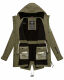 Marikoo Zimtzicke Damen Softshelljacke Zimt-Olive-wL-Gr.S