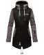 Marikoo Zimtzicke Damen Softshelljacke Zimt-Schwarz-Grau-Gr.XS