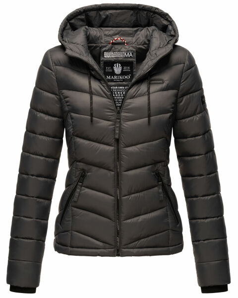 Navahoo Kuala Damen Steppjacke Kuala-Anthrazit-Gr.XL