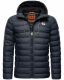 Stone Harbour Zaharoo wasserdichte Herren Regen Steppjacke Navy Größe M - Gr. M