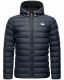 Stone Harbour Zaharoo wasserdichte Herren Regen Steppjacke Navy Größe XXL - Gr. 2XL
