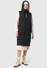 Navahoo Schnuffelchen Damen Weste Schwarz Größe M - Gr. 38