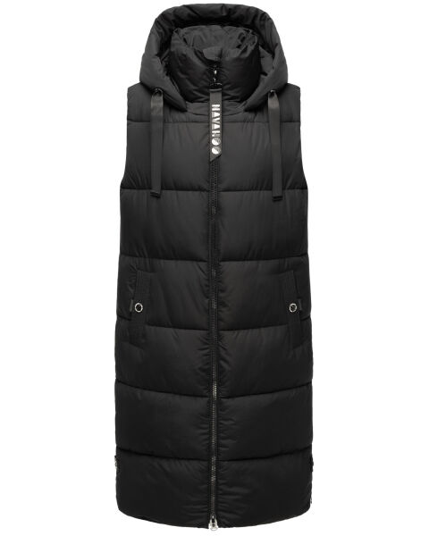 Navahoo Schnuffelchen ladies vest Schwarz Größe L - Gr. 40