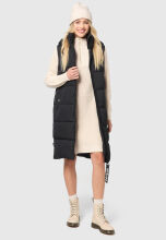 Navahoo Schnuffelchen Damen Weste Schwarz Größe XXL - Gr. 44