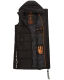 Navahoo Schnuffelchen Damen Weste Schwarz Größe XXL - Gr. 44