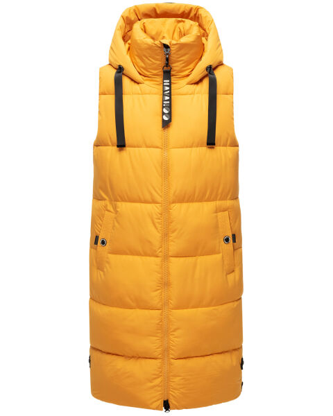 Navahoo Schnuffelchen Damen Weste Amber Yellow Größe L - Gr. 40