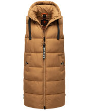 Navahoo Schnuffelchen Damen Weste Camel Größe XL - Gr. 42