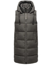 Navahoo Schnuffelchen Damen Weste Anthrazit...