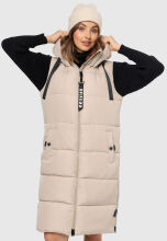 Navahoo Schnuffelchen ladies vest Taupe Größe XS - Gr. 34