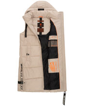 Navahoo Schnuffelchen Damen Weste Taupe Größe M - Gr. 38