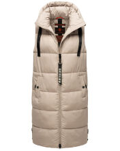 Navahoo Schnuffelchen Damen Weste Taupe Größe XL - Gr. 42