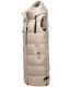 Navahoo Schnuffelchen Damen Weste Taupe Größe XL - Gr. 42
