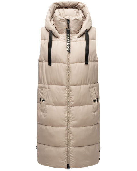 Navahoo Schnuffelchen Damen Weste Taupe Größe XXL - Gr. 44
