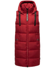 Navahoo Schnuffelchen Damen Weste Bloodred...