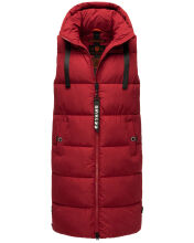 Navahoo Schnuffelchen Damen Weste Bloodred Größe XS - Gr. 34