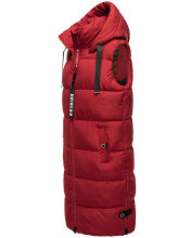 Navahoo Schnuffelchen Damen Weste Bloodred Größe XS - Gr. 34