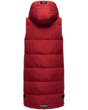 Navahoo Schnuffelchen Damen Weste Bloodred Größe S - Gr. 36