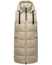 Navahoo Schnuffelchen Damen Weste Pebble Grey Größe M - Gr. 38