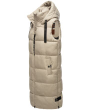 Navahoo Schnuffelchen Damen Weste Pebble Grey Größe M - Gr. 38