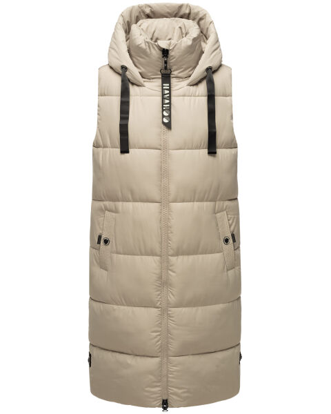 Navahoo Schnuffelchen Damen Weste Pebble Grey Größe XL - Gr. 42