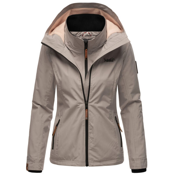 Marikoo Erdbeere Damen Übergangsjacke Zink Grau Größe S - Gr. 36