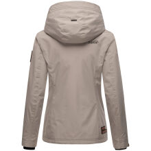 Marikoo Erdbeere Damen Übergangsjacke Zink Grau Größe S - Gr. 36