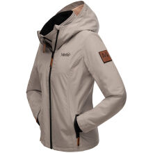 Marikoo Erdbeere Damen Übergangsjacke Zink Grau Größe S - Gr. 36