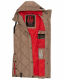 Navahoo Schnuckel Damen lange Weste Dark Taupe Größe S - Gr. 36
