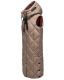 Navahoo Schnuckel Damen lange Weste Dark Taupe Größe XXL - Gr. 44