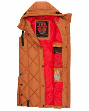 Navahoo Schnuckel ladies long vest Cinnamon Größe S - Gr. 36