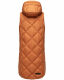 Navahoo Schnuckel Damen lange Weste Cinnamon Größe L - Gr. 40