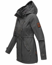 Marikoo Nyokoo Damen Herbst Frühlingsjacke Anthrazit Größe M - Gr. 38