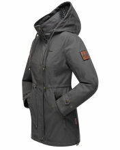 Marikoo Nyokoo Damen Herbst Frühlingsjacke Anthrazit Größe M - Gr. 38
