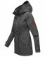 Marikoo Nyokoo Damen Herbst Frühlingsjacke Anthrazit Größe M - Gr. 38
