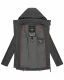 Marikoo Nyokoo Damen Herbst Frühlingsjacke Anthrazit Muster Größe S - Gr. 36