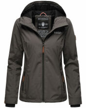 Marikoo Brombeere Damen Übergangsjacke Anthrazit...