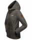 Marikoo Brombeere Damen Übergangsjacke Anthrazit Größe S - Gr. 36