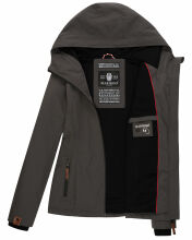 Marikoo Brombeere Damen Übergangsjacke Anthrazit Größe M - Gr. 38
