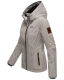 Marikoo Brombeere Damen Übergangsjacke Zink Grau Größe S - Gr. 36