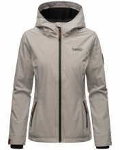 Marikoo Brombeere Damen Übergangsjacke Zink Grau Größe M - Gr. 38