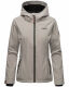 Marikoo Brombeere Damen Übergangsjacke Zink Grau Größe M - Gr. 38