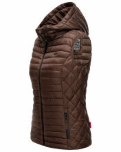 Marikoo Hasenpfote Damen Weste Dark Choco Größe XS - Gr. 34