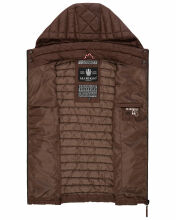 Marikoo Hasenpfote Damen Weste Dark Choco Größe XS - Gr. 34